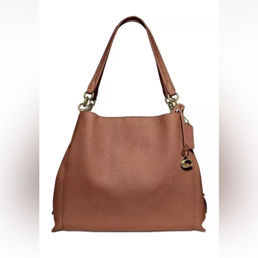 COACH
Polished Pebble Leather Dalton 31 Shoulder Bag